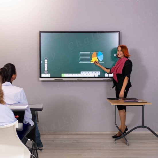Emko 86" Nova Serisi Led Dokunmatik Etkileşimli Ekran Akıllı Tahta - Dijital İnteraktif Panel - Sunum Ekranı