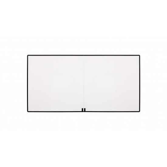 Tek Sürgülü Seramik Yazı Tahtası Kombine - 65" Led Dokunmatik Etkileşimli Ekran Akıllı Tahta - Dijital İnteraktif Panel - Sunum Ekranı