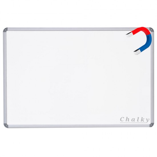 Chalky Manyetik Beyaz Yazı Tahtası Alüminyum Çerçeveli 120x240 cm