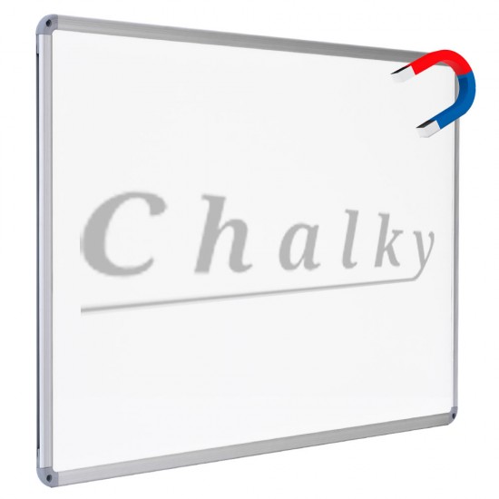 Chalky Manyetik Beyaz Yazı Tahtası Alüminyum Çerçeveli 120x240 cm