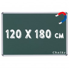Chalky Manyetik Kara Tahta - Tebeşir Yazı Tahtası 120x180 cm - Yeşil