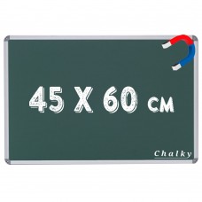 Chalky Manyetik Kara Tahta - Tebeşir Yazı Tahtası 45x60 cm - Yeşil