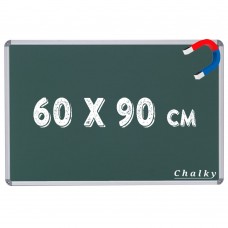 Chalky Manyetik Kara Tahta - Tebeşir Yazı Tahtası 60x90 cm - Yeşil