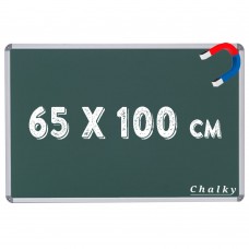 Chalky Manyetik Kara Tahta - Tebeşir Yazı Tahtası 65x100 cm - Yeşil