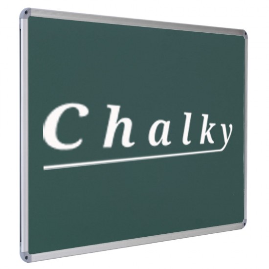 Chalky Alüminyum Çerçeveli Kara Tahta 50x70 cm - Yeşil