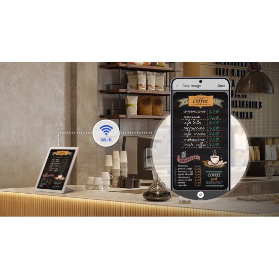Samsung EMDX-13 13.3" Renkli Akıllı Dijital E-Paper Signage - Profesyonel Elektronik Kağıt Ekran