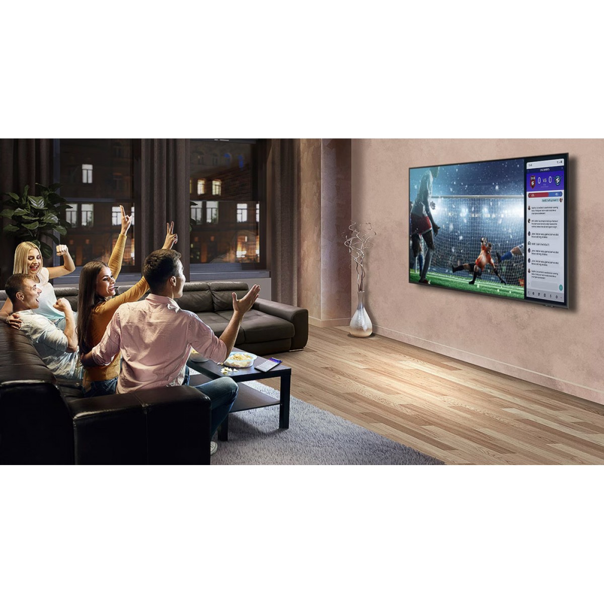 Samsung HG50AU800 50" 4K UHD Smart Otel TV - Profesyonel Konaklama Odası LED Ekranı