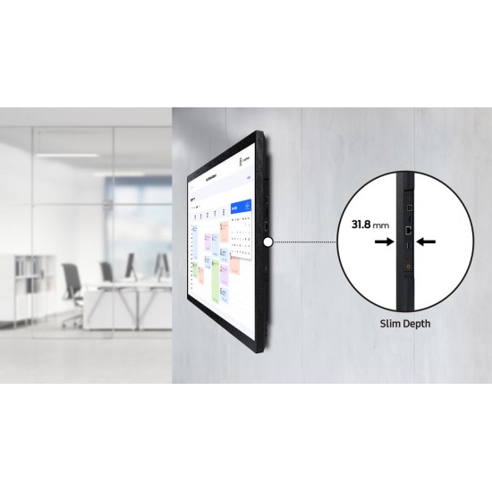 Samsung QB24R-B 24" Akıllı Dijital Tabela ve Sunum Ekranı