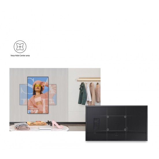 Samsung QM50C 50" Profesyonel Akıllı Dijital Tabela (Smart & Digital Signage)