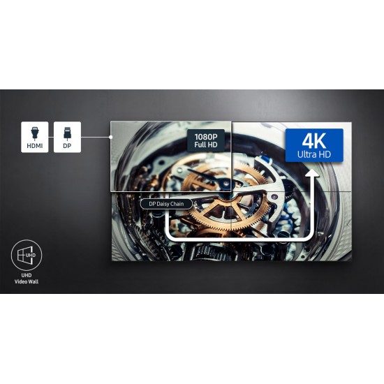 Samsung VH55R-R 55" 0.88mm Bezel Video Wall Profesyonel LED Ekran (700 Nit)