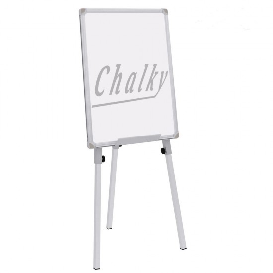 Chalky Teleskopik Ayaklı Beyaz Yazı Tahtası 50x70 cm