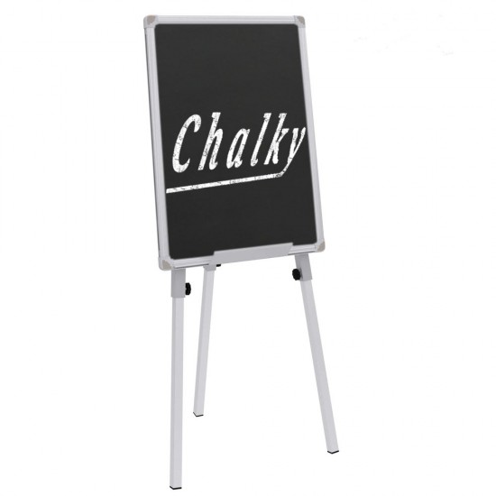 Chalky Teleskopik Ayaklı Kara Tahta 40x55 cm