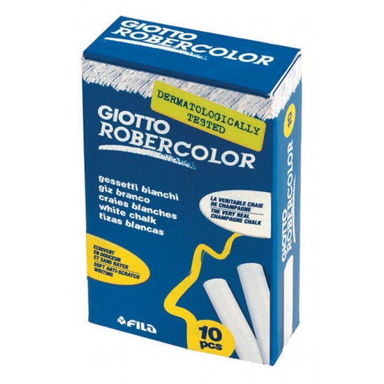 Giotto Robercolor Beyaz Tebeşir 10 lu 